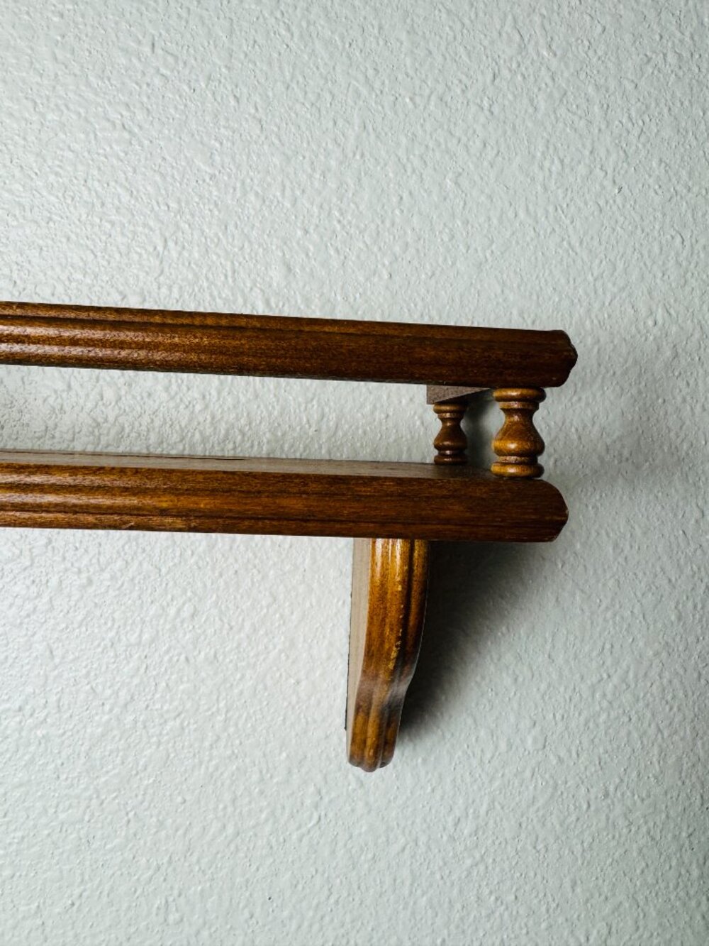 Vintage Wood Shelf Display Balustrade 24" L - Picture 3 of 16